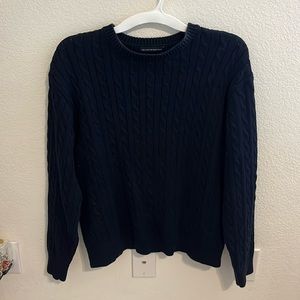 Brandy melville cable knit sweater